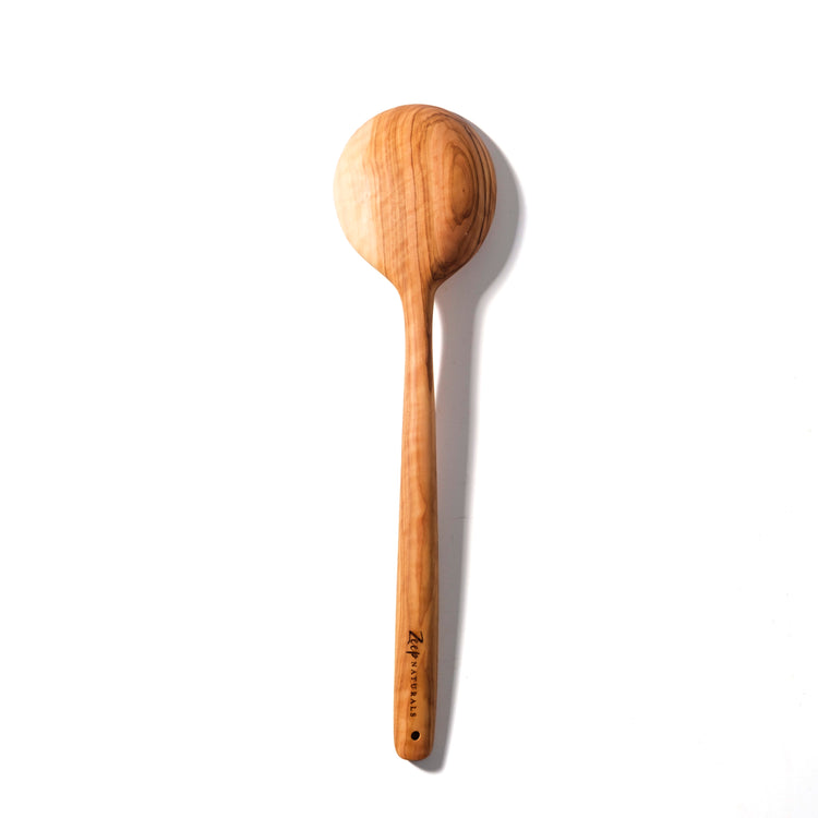 Olive Wood Small Round Spoon