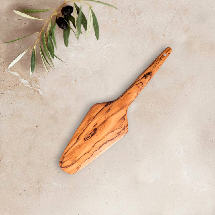 Olive Wood Triangle Spatula