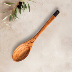 Zeep Naturals | Olive Wood Ember Grain Stir Spoon | Zeep Naturals brings you handcrafted soaps, organic cotton towels, and artisan kitchen essentials — all inspired by nature. Discover simple, sustainable living with products designed to soothe your senses and your home.