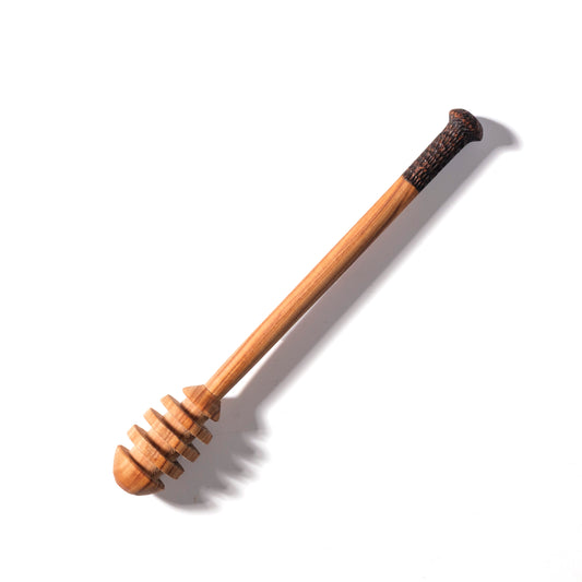 Olive Wood Ember Grain Honey Dipper