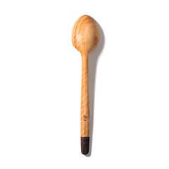 Zeep Naturals | Olive Wood Ember Grain Small Stir Spoon | Zeep Naturals brings you handcrafted soaps, organic cotton towels, and artisan kitchen essentials — all inspired by nature. Discover simple, sustainable living with products designed to soothe your senses and your home.