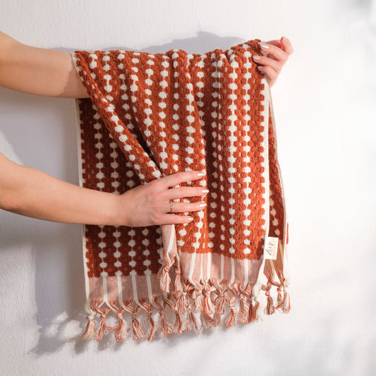 Zeep Naturals | Aegean Collection Bubble Hand Towel | Zeep Naturals brings you handcrafted soaps, organic cotton towels, and artisan kitchen essentials — all inspired by nature. Discover simple, sustainable living with products designed to soothe your senses and your home.