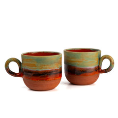 Zeep Naturals | Assos Collection Ceramic Coffee/Tea Cup with Handle | Zeep Naturals brings you handcrafted soaps, organic cotton towels, and artisan kitchen essentials — all inspired by nature. Discover simple, sustainable living with products designed to soothe your senses and your home.