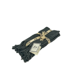 Zeep Naturals | Waffle Towels Anthracite Wash Cloth Napkin (4 in a bundle) | Zeep Naturals brings you handcrafted soaps, organic cotton towels, and artisan kitchen essentials — all inspired by nature. Discover simple, sustainable living with products designed to soothe your senses and your home.