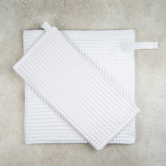 Zeep Naturals | Olivara Waffle Towels Snow White | Zeep Naturals brings you handcrafted soaps, organic cotton towels, and artisan kitchen essentials — all inspired by nature. Discover simple, sustainable living with products designed to soothe your senses and your home.