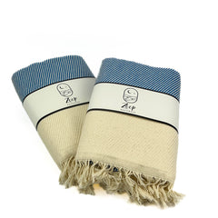 Zeep Naturals | Water-Path Towels Lapis Bath Towel | Zeep Naturals brings you handcrafted soaps, organic cotton towels, and artisan kitchen essentials — all inspired by nature. Discover simple, sustainable living with products designed to soothe your senses and your home.