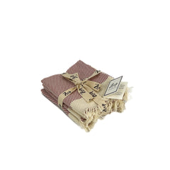 Zeep Naturals | Water-Path Towels Rosewood Wash Cloth Napkin (4 in a bundle) | Zeep Naturals brings you handcrafted soaps, organic cotton towels, and artisan kitchen essentials — all inspired by nature. Discover simple, sustainable living with products designed to soothe your senses and your home.