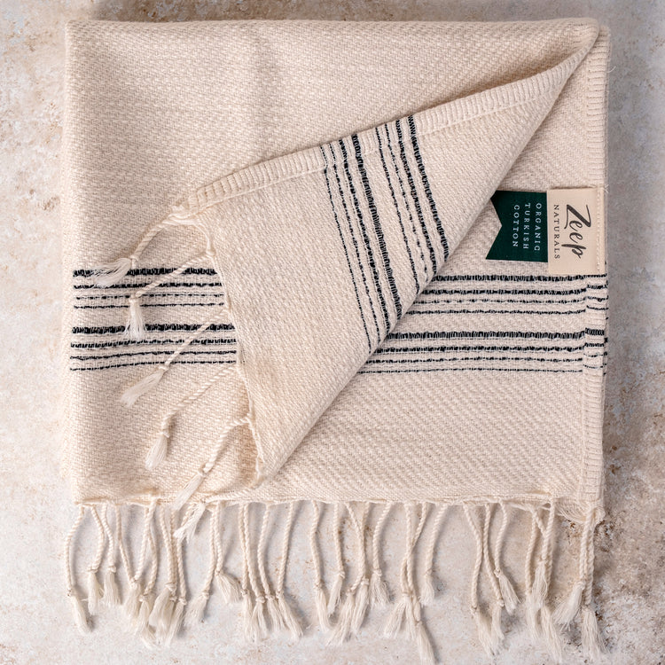 Calvera Kitchen Towels - Limestone