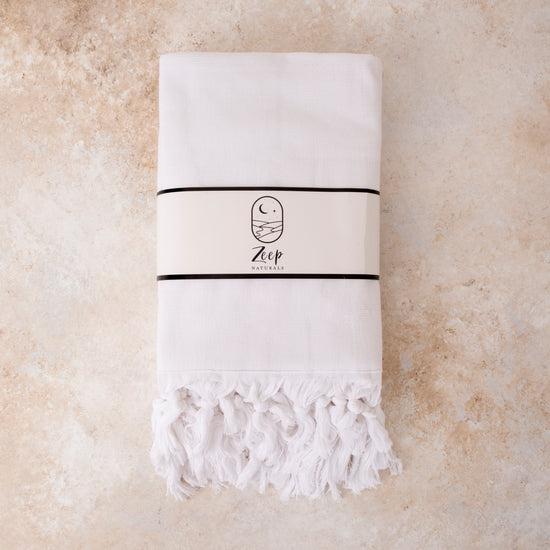 Aeris Terry Towel Sets - White Dune - White Dune 01
