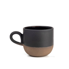 Zeep Naturals | Assos Collection Ceramic Coffee/Tea Cup with Handle | Zeep Naturals brings you handcrafted soaps, organic cotton towels, and artisan kitchen essentials — all inspired by nature. Discover simple, sustainable living with products designed to soothe your senses and your home.