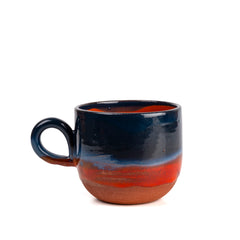 Zeep Naturals | Assos Collection Ceramic Coffee/Tea Cup with Handle | Zeep Naturals brings you handcrafted soaps, organic cotton towels, and artisan kitchen essentials — all inspired by nature. Discover simple, sustainable living with products designed to soothe your senses and your home.