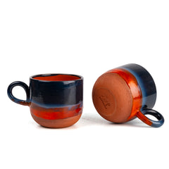 Zeep Naturals | Assos Collection Ceramic Coffee/Tea Cup with Handle | Zeep Naturals brings you handcrafted soaps, organic cotton towels, and artisan kitchen essentials — all inspired by nature. Discover simple, sustainable living with products designed to soothe your senses and your home.