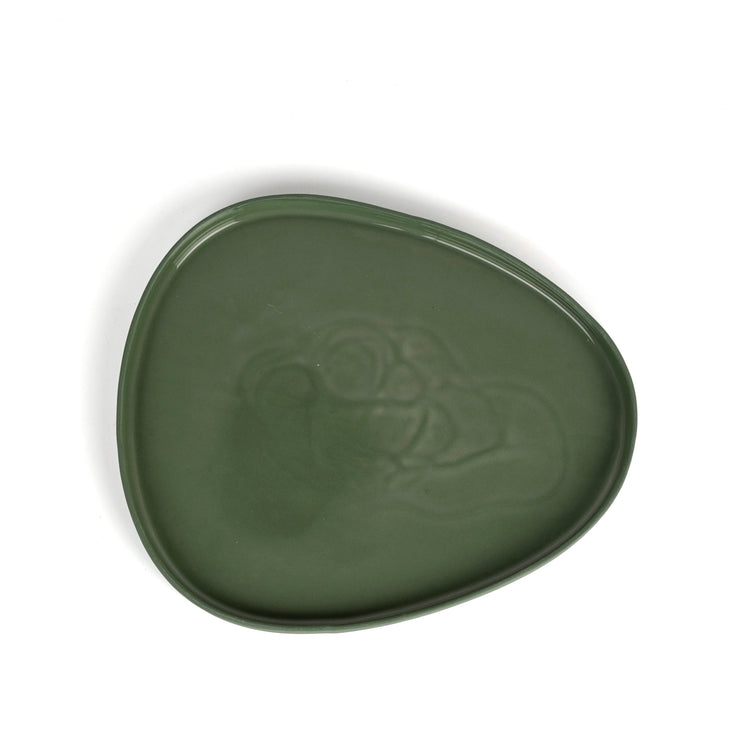 Zeep Naturals | Lydia Collection Amorphous Serving Plate | Zeep Naturals brings you handcrafted soaps, organic cotton towels, and artisan kitchen essentials — all inspired by nature. Discover simple, sustainable living with products designed to soothe your senses and your home.