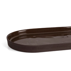 Zeep Naturals | Lydia Collection Oval Serving Plate | Zeep Naturals brings you handcrafted soaps, organic cotton towels, and artisan kitchen essentials — all inspired by nature. Discover simple, sustainable living with products designed to soothe your senses and your home.