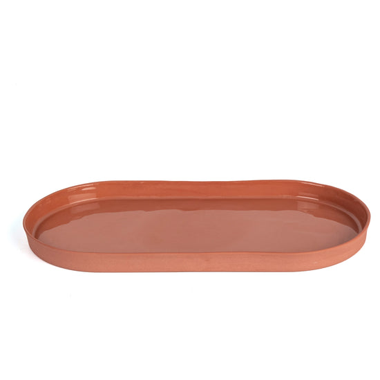 Zeep Naturals | Lydia Collection Oval Serving Plate | Zeep Naturals brings you handcrafted soaps, organic cotton towels, and artisan kitchen essentials — all inspired by nature. Discover simple, sustainable living with products designed to soothe your senses and your home.