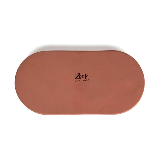Zeep Naturals | Lydia Collection Oval Serving Plate | Zeep Naturals brings you handcrafted soaps, organic cotton towels, and artisan kitchen essentials — all inspired by nature. Discover simple, sustainable living with products designed to soothe your senses and your home.