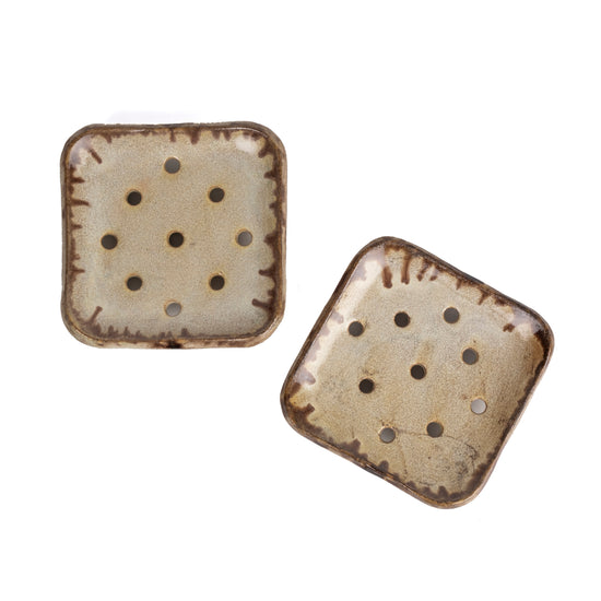 Zeep Naturals | Aegean Collection Ceramic Soap Coaster | Zeep Naturals brings you handcrafted soaps, organic cotton towels, and artisan kitchen essentials — all inspired by nature. Discover simple, sustainable living with products designed to soothe your senses and your home.