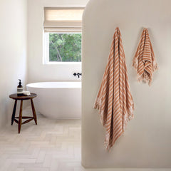 Zeep Naturals | Aegean Collection Stripe Towels | Zeep Naturals brings you handcrafted soaps, organic cotton towels, and artisan kitchen essentials — all inspired by nature. Discover simple, sustainable living with products designed to soothe your senses and your home.