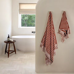 Zeep Naturals | Aegean Collection Stripe Towels | Zeep Naturals brings you handcrafted soaps, organic cotton towels, and artisan kitchen essentials — all inspired by nature. Discover simple, sustainable living with products designed to soothe your senses and your home.