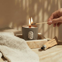 Zeep Naturals | Aegean Collection Hand-Carved Ceramic Soy Wax Candle | Zeep Naturals brings you handcrafted soaps, organic cotton towels, and artisan kitchen essentials — all inspired by nature. Discover simple, sustainable living with products designed to soothe your senses and your home.
