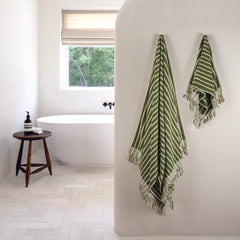 Zeep Naturals | Aegean Collection Stripe Towels | Zeep Naturals brings you handcrafted soaps, organic cotton towels, and artisan kitchen essentials — all inspired by nature. Discover simple, sustainable living with products designed to soothe your senses and your home.
