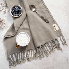Zeep Naturals | Stone Washed Kitchen/Hand Towels (Set of 2) | Zeep Naturals brings you handcrafted soaps, organic cotton towels, and artisan kitchen essentials — all inspired by nature. Discover simple, sustainable living with products designed to soothe your senses and your home.