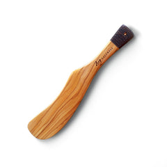 Zeep Naturals | Olive Wood Ember Grain Butter Knife/Spreader | Zeep Naturals brings you handcrafted soaps, organic cotton towels, and artisan kitchen essentials — all inspired by nature. Discover simple, sustainable living with products designed to soothe your senses and your home.