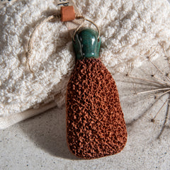 Zeep Naturals | Terracotta Foot Exfoliator Mint | Zeep Naturals brings you handcrafted soaps, organic cotton towels, and artisan kitchen essentials — all inspired by nature. Discover simple, sustainable living with products designed to soothe your senses and your home.
