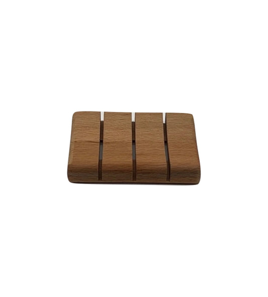 Hornbeam Wood Arched Soap Coasters